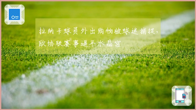 拉纳卡球员外出购物被球迷捕捉，欧协联赛事逼平水晶宫